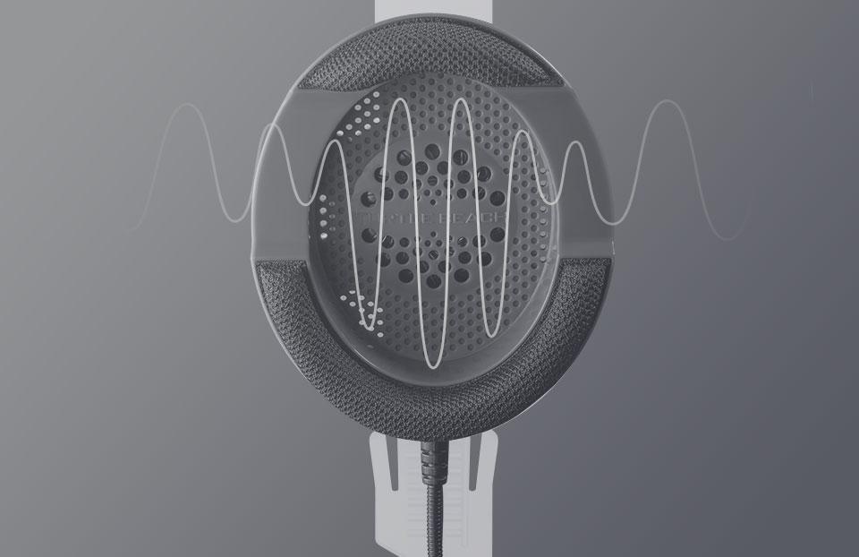 Turtle Beach product feature showcasing unique open ear cup.jpg