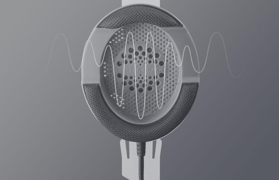 Turtle Beach product feature showcasing unique open ear cup.jpg