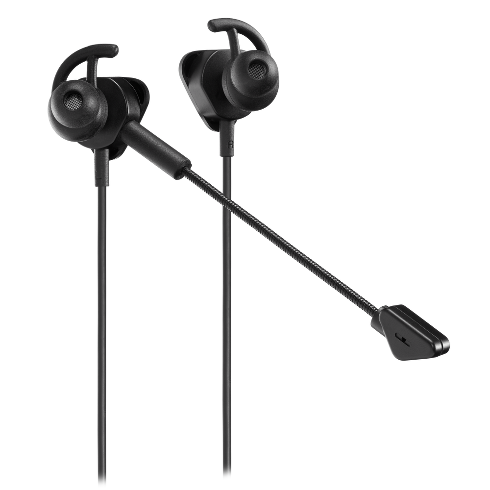Auriculares de juego internos Battle Buds - Negro/Plateado