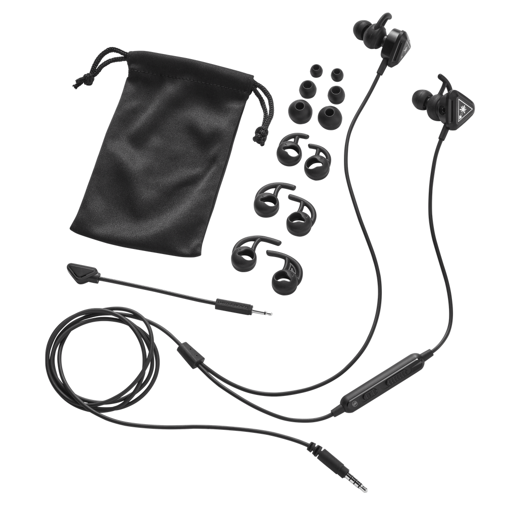 Auriculares de juego internos Battle Buds - Negro/Plateado