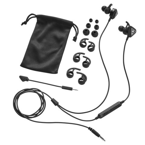 Auriculares de juego internos Battle Buds - Negro/Plateado