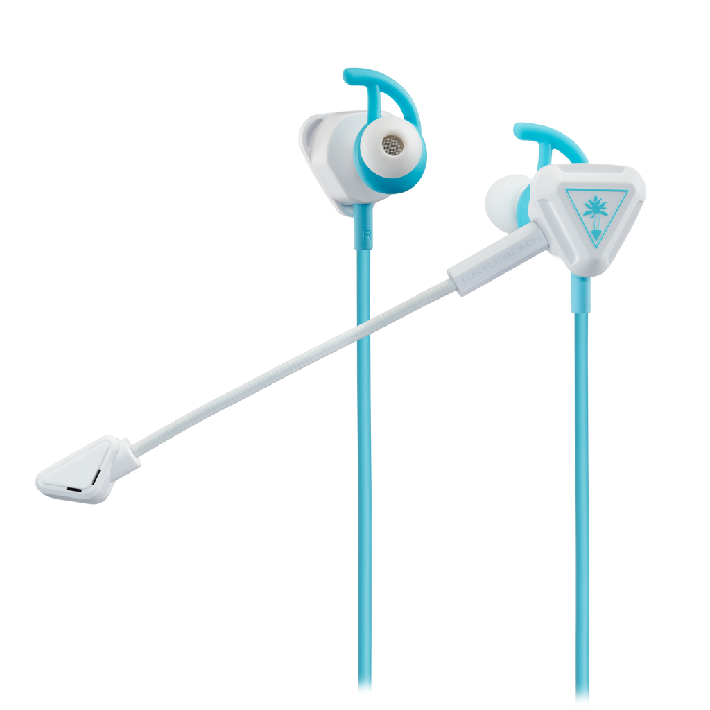 Auriculares de juego internos Battle Buds - Blanco/Turquesa