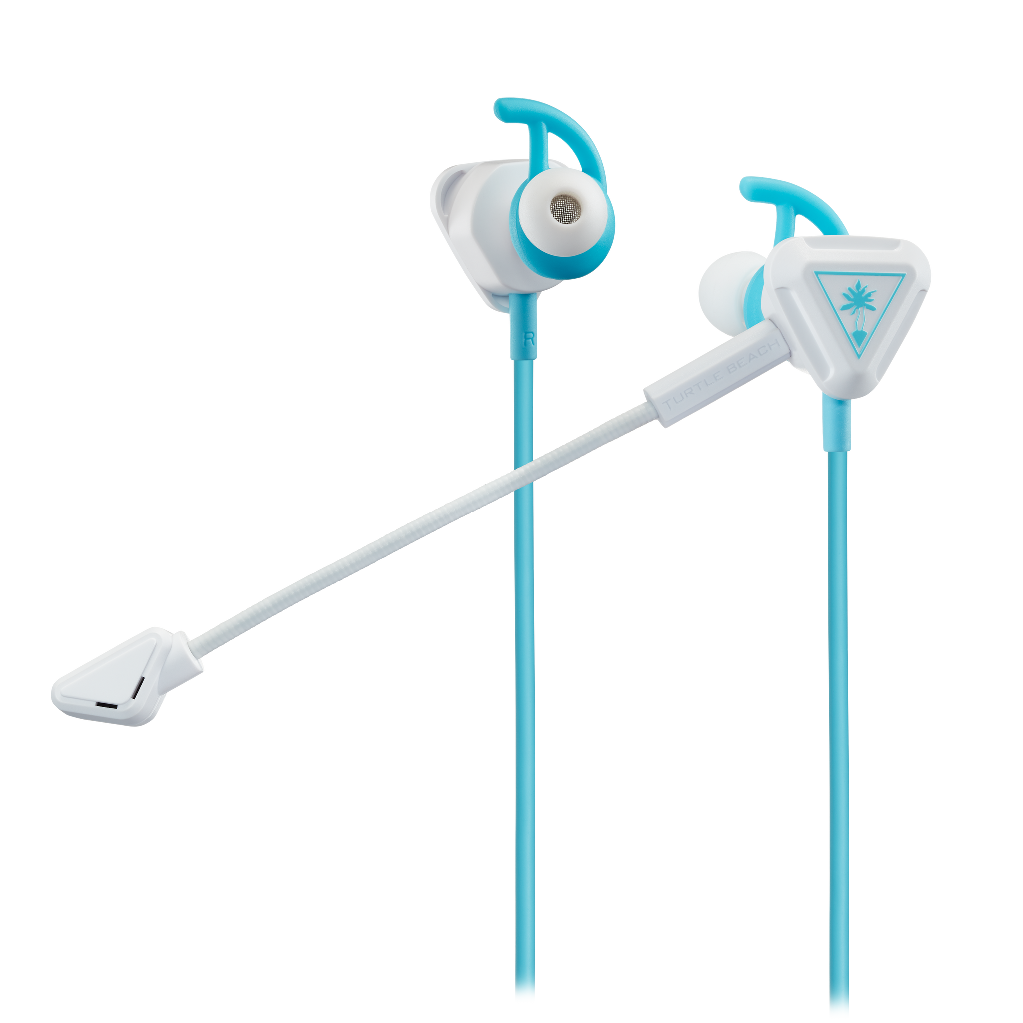 Auriculares de juego internos Battle Buds - Blanco/Turquesa